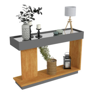 Aparador Dunas Freijó / Grafite