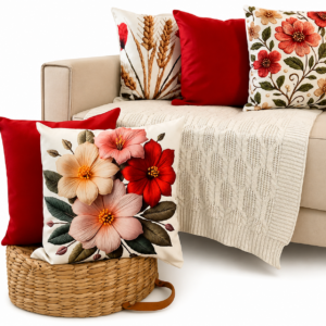 Kit 5 pcs de capa de Almofadas