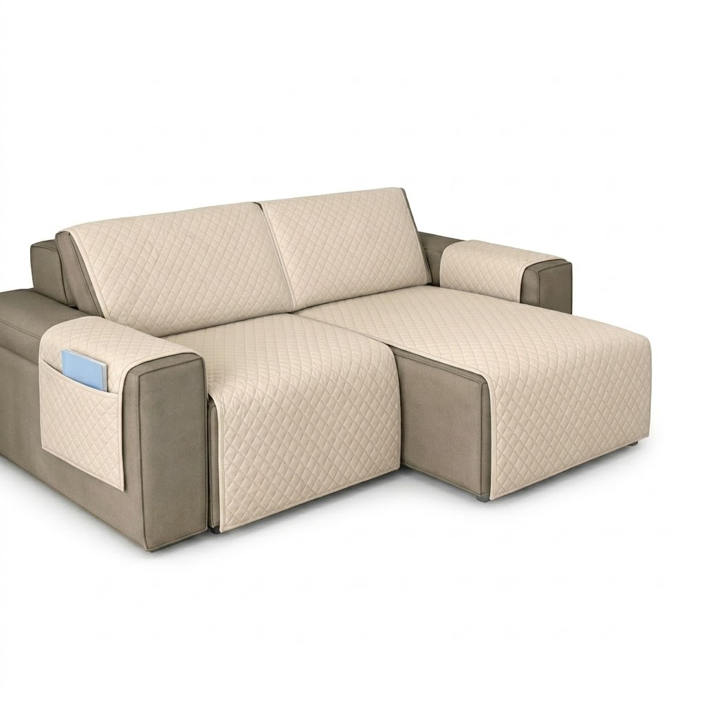 Protetor De Sofa Retratil Veludo